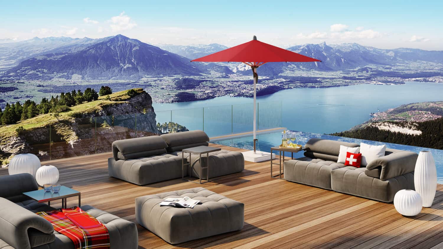 Glatz Sonnenschirme kaufen in Taufkirchen bei München | Summerfield Garten