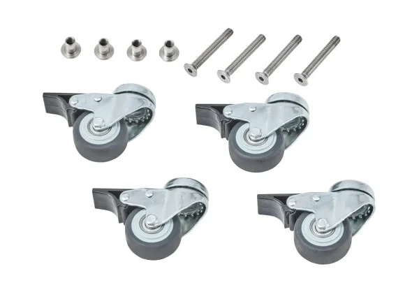 Rollen-Set (4 Stk.), zu Granitsockel, St. verz.