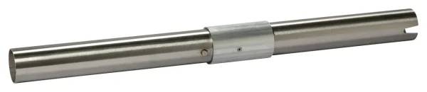 Übergangsrohr PX, P+ - Edelstahl, farblos eloxiert