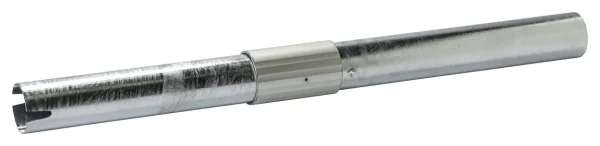 Übergangsrohr PX, P+ - Stahl, farblos eloxiert