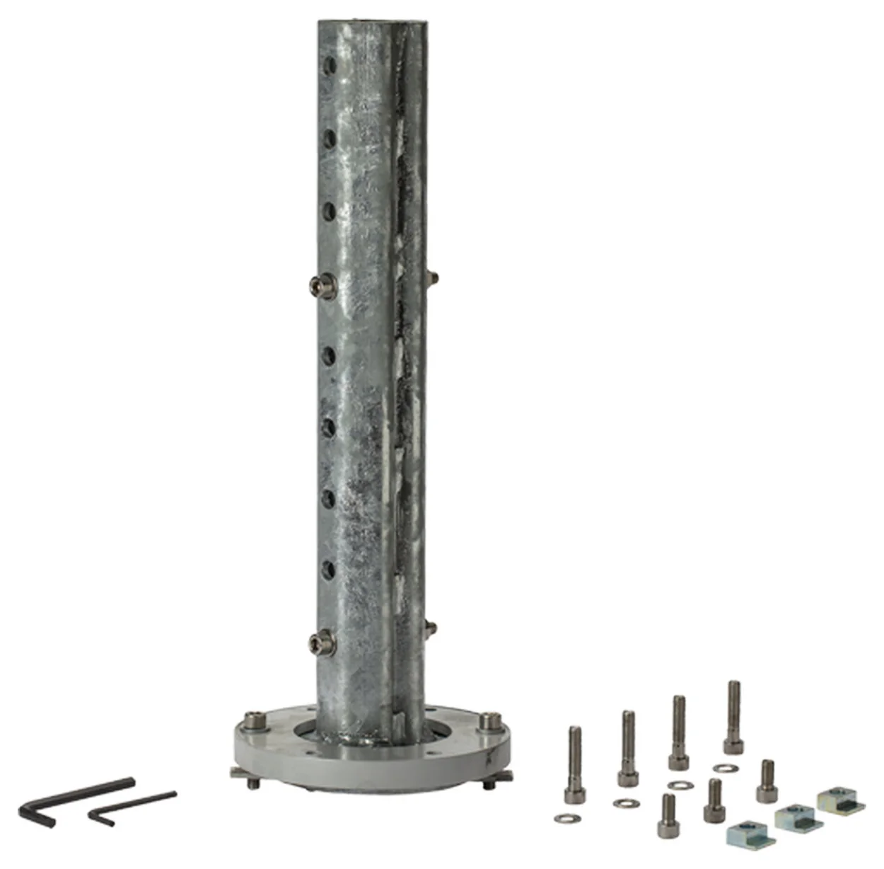 Aufstellscharnier M8 mit C-Profil M8 - Verlängert
