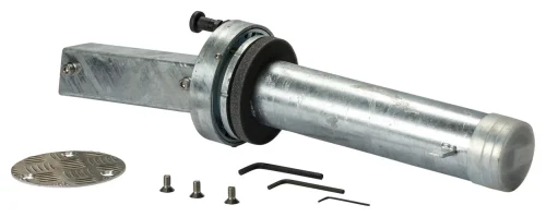 Bodenhülse mit Standrohr AMB, drehbar 210°