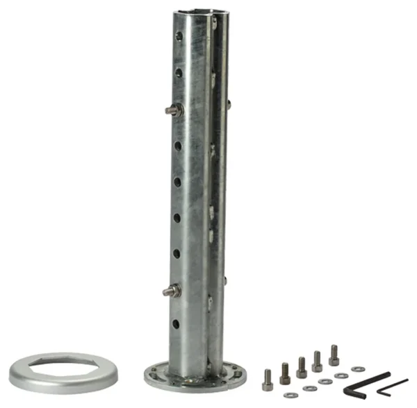 Standrohr M4 mit C-Profil M8