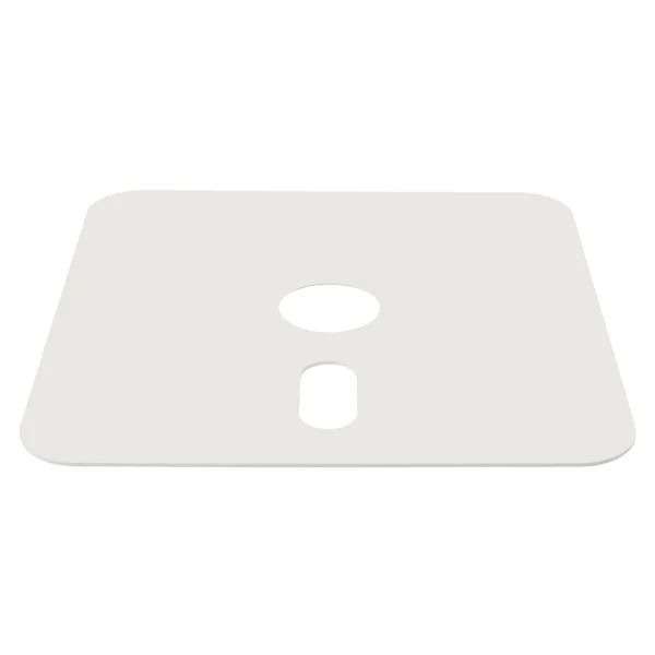 Decorplatte grauweiss zu Rollens. M4 90/120kg