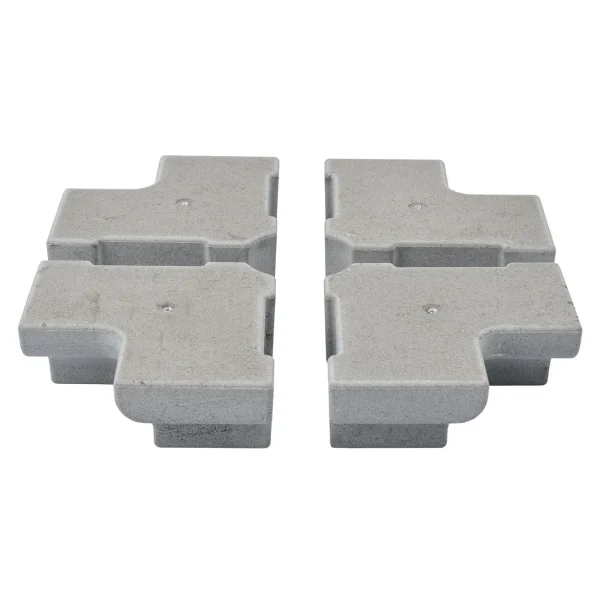 Gewichte-Set zu Rollensockelrahmen M4, 120kg