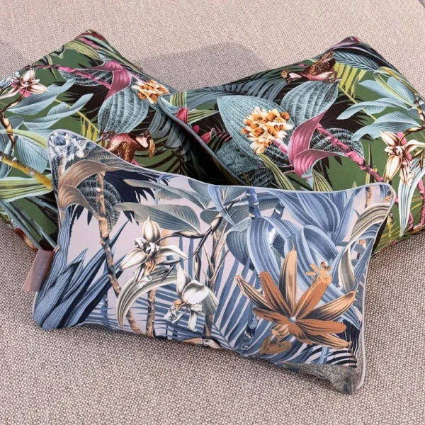 Kissen Jungle Birds Outdoor-Dekokissen von JAB Anstoetz