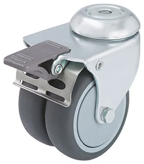 Rollen-Set (4 Stk.) Ø5cm, H=5.5cm, Stahl verzinkt