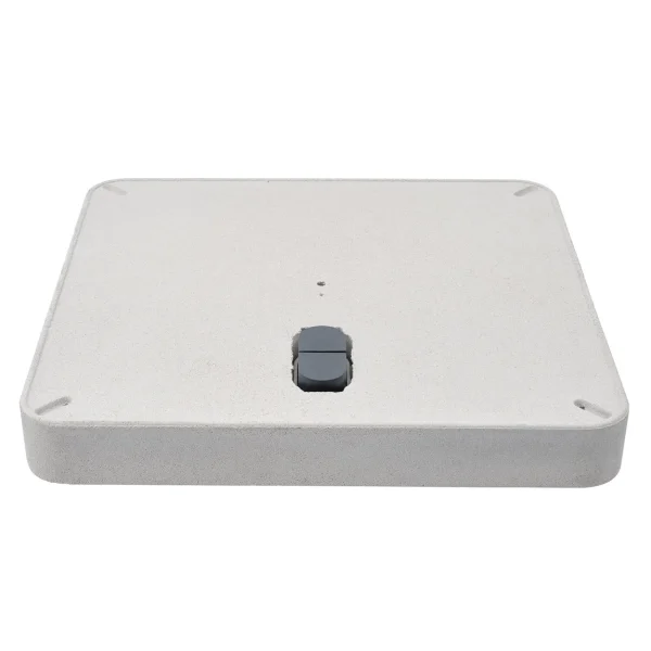 Rollensockel Z, 90kg, Beton hell