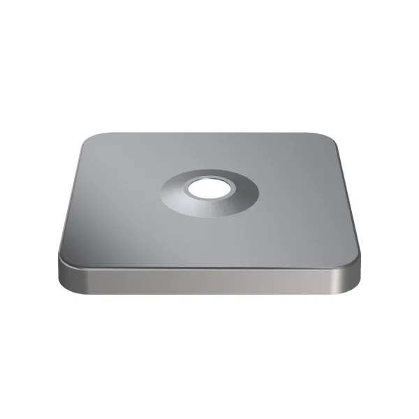 Abdeckung, zu Sockel M4, 180kg - Alu-elox. Look