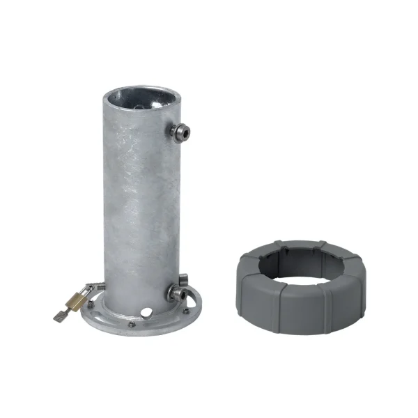 Standrohr M4 mit Profil PzS/PzN. - Telegrau RAL7045