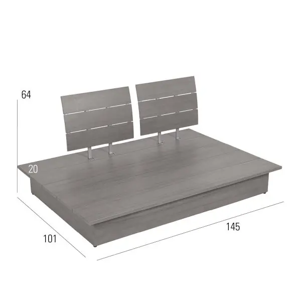 La Villa Lounge Summerfield Edition 2-Sitzer Gartenmöbel-Set – Summerfield Edition