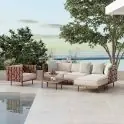 Piano Lounge Set MBM inkl. Kissen MBM Gartenmöbel-Set
