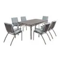 Puro Dining MBM inkl. Kissen MBM Gartenmöbel-Set