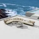 Surf Lounge MBM inkl. Kissen MBM Gartenmöbel-Set