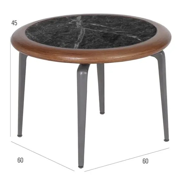 Surf Lounge Summerfield Edition Gartenmöbel-Set – Summerfield Edition – Beistelltisch Rund