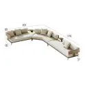 Surf Lounge MBM inkl. Kissen MBM Gartenmöbel-Set – Set