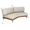 Surf Lounge MBM inkl. Kissen MBM Gartenmöbel-Set – Set