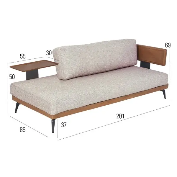 Surf Lounge MBM inkl. Kissen MBM Gartenmöbel-Set – Set